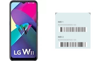 So sehen Sie den IMEI-Code in LG W11