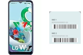 So sehen Sie den IMEI-Code in LG W31