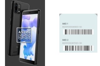 So sehen Sie den IMEI-Code in Astro 55r