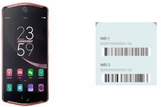 So sehen Sie den IMEI-Code in Meitu T8