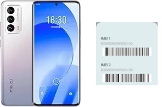 So sehen Sie den IMEI-Code in Meizu 18s