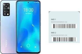 So sehen Sie den IMEI-Code in Meizu 18x