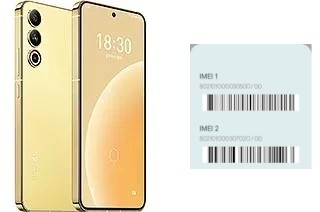 So sehen Sie den IMEI-Code in Meizu 20