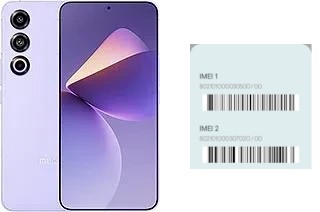 So sehen Sie den IMEI-Code in Meizu 21