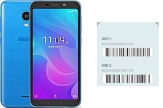 So sehen Sie den IMEI-Code in Meizu C9