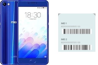 So sehen Sie den IMEI-Code in Meizu M3x