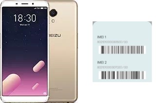 So sehen Sie den IMEI-Code in Meizu M6s