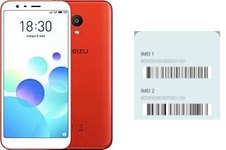 So sehen Sie den IMEI-Code in Meizu M8c