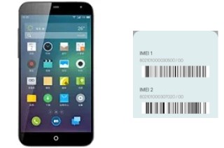 So sehen Sie den IMEI-Code in Meizu MX3