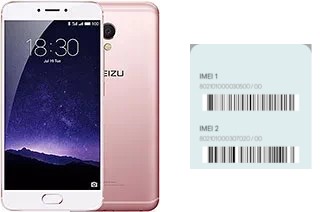 So sehen Sie den IMEI-Code in Meizu MX6