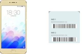 So sehen Sie den IMEI-Code in Meizu X