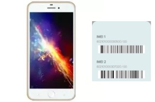 So sehen Sie den IMEI-Code in Bright 5-5 Plus