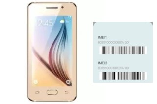 So sehen Sie den IMEI-Code in MicroKey E12 Galaxy