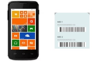 So sehen Sie den IMEI-Code in Canvas Win W092