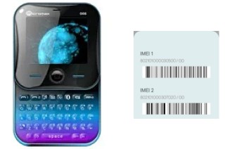 So sehen Sie den IMEI-Code in Micromax Q66