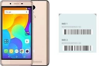 So sehen Sie den IMEI-Code in Canvas Evok Power Q4260