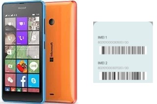 So sehen Sie den IMEI-Code in Lumia 540 Dual SIM