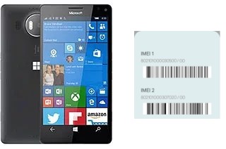 So sehen Sie den IMEI-Code in Lumia 950 XL