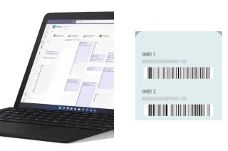 So sehen Sie den IMEI-Code in Surface Go 3