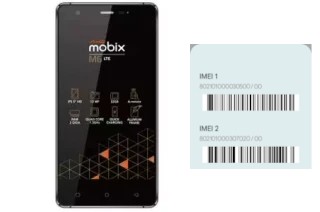 So sehen Sie den IMEI-Code in Mobix M6