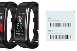 So sehen Sie den IMEI-Code in FitBand 1