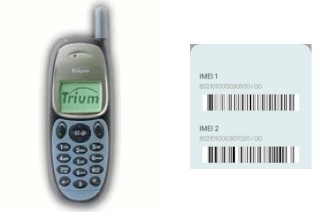 So sehen Sie den IMEI-Code in Trium xs