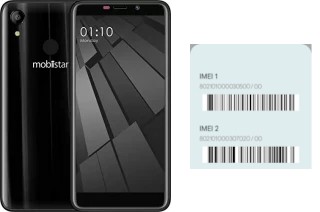 So sehen Sie den IMEI-Code in Mobiistar C2