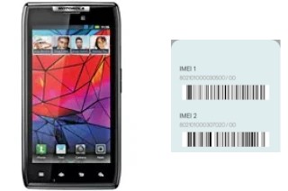 So sehen Sie den IMEI-Code in RAZR XT910