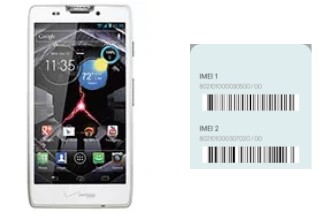 So sehen Sie den IMEI-Code in DROID RAZR HD