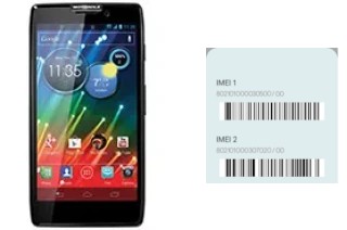 So sehen Sie den IMEI-Code in RAZR HD XT925