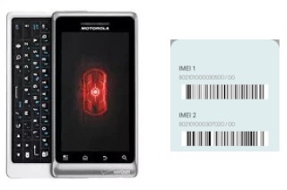 So sehen Sie den IMEI-Code in DROID 2 Global