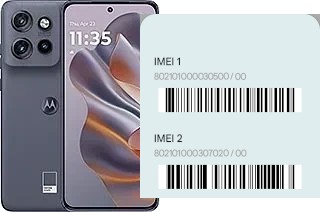 So sehen Sie den IMEI-Code in Moto S50