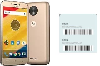 So sehen Sie den IMEI-Code in Moto C Plus