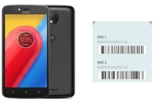 So sehen Sie den IMEI-Code in Moto C XT1750