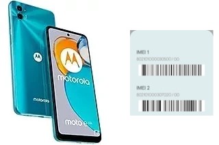 So sehen Sie den IMEI-Code in Moto E22s