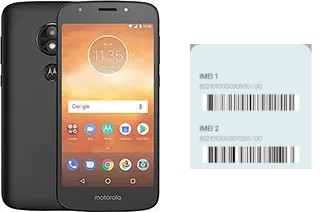 So sehen Sie den IMEI-Code in Moto E5 Play