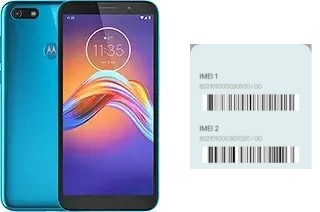 So sehen Sie den IMEI-Code in Moto E6 Play