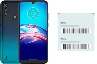 So sehen Sie den IMEI-Code in Moto E6s (2020)