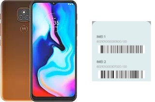So sehen Sie den IMEI-Code in Moto E7 Plus