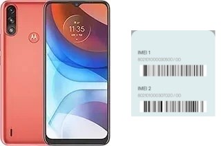 So sehen Sie den IMEI-Code in Moto E7 Power