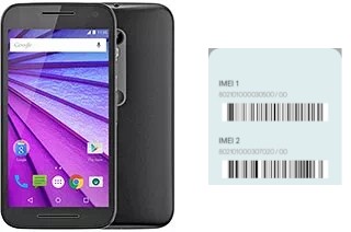 So sehen Sie den IMEI-Code in Moto G (3rd gen)