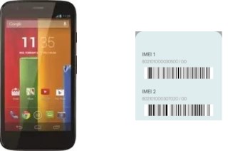 So sehen Sie den IMEI-Code in Moto G LTE