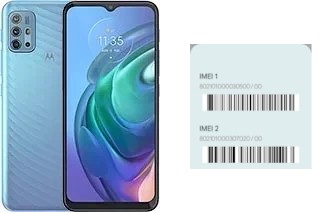 So sehen Sie den IMEI-Code in Moto G10 Power