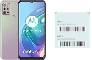 So sehen Sie den IMEI-Code in Moto G10