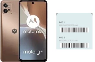 So sehen Sie den IMEI-Code in Moto G32