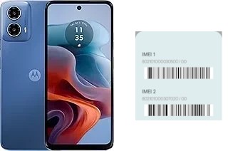 So sehen Sie den IMEI-Code in Moto G34