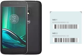 So sehen Sie den IMEI-Code in Moto G4 Play