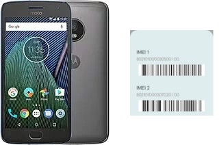 So sehen Sie den IMEI-Code in Moto G5 Plus