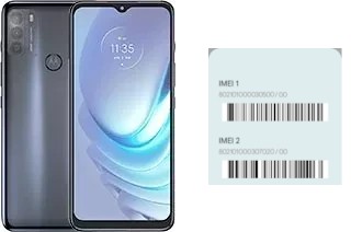 So sehen Sie den IMEI-Code in Moto G50