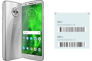 So sehen Sie den IMEI-Code in Moto G6